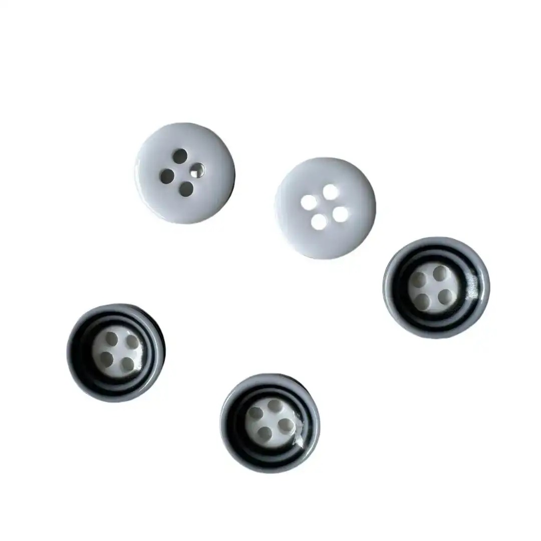 Black 4 holes Resin Button for Shirt,Pants,Denim Jacket,Suit Trouser,Jackets,Blazer buy garments accessories in bulk from China wholesaler at wholesale price free worldwide shipping Alibaba