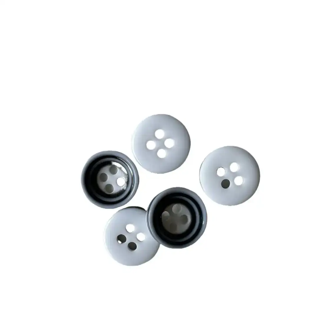 Black 4 holes Resin Button for Shirt,Pants,Denim Jacket,Suit Trouser,Jackets,Blazer buy garments accessories in bulk from China wholesaler at wholesale price free worldwide shipping Alibaba