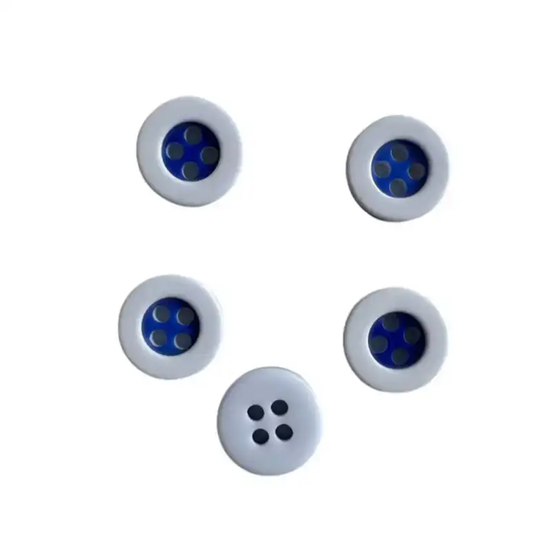 Blue 4 holes Resin Button for Shirt,Pants,Denim Jacket,Suit Trouser,Jackets,Blazer buy garments accessories in bulk from China wholesaler at wholesale price free worldwide shipping Alibaba