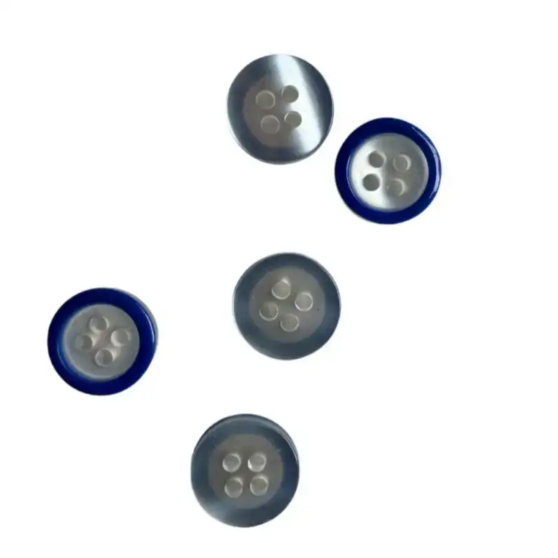 Blue 4 holes Resin Button for Shirt,Pants,Denim Jacket,Suit Trouser,Jackets,Blazer buy garments accessories in bulk from China wholesaler at wholesale price free worldwide shipping Alibaba