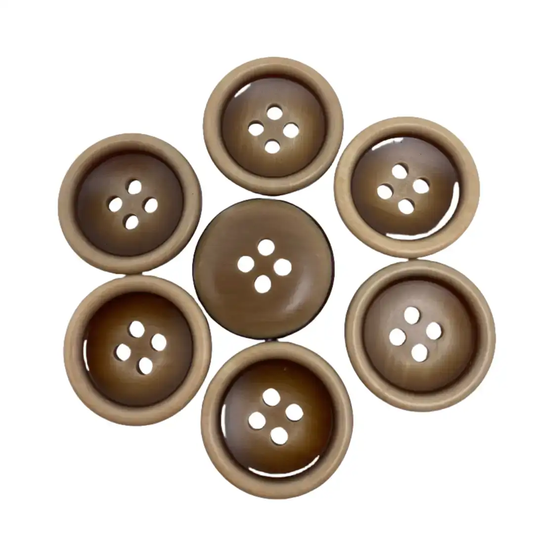 Brown 4 holes Resin Button for Shirt,Pants,Denim Jacket,Suit Trouser,Jackets,Blazer buy garments accessories in bulk from China wholesaler at wholesale price free worldwide shipping Alibaba