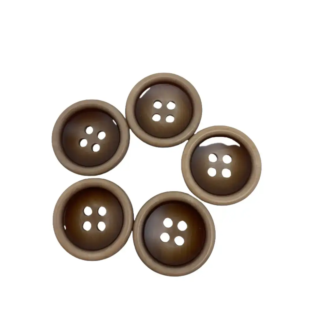 Brown 4 holes Resin Button for Shirt,Pants,Denim Jacket,Suit Trouser,Jackets,Blazer buy garments accessories in bulk from China wholesaler at wholesale price free worldwide shipping Alibaba