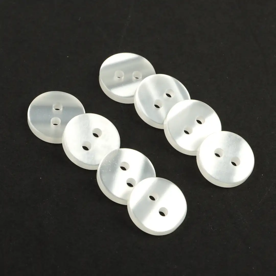 White 2 holes Resin Button for Shirt,Pants,Denim Jacket,Suit Trouser,Tank Top,Crop Top buy garments accessories in bulk from China wholesaler at wholesale price free worldwide shipping Alibaba