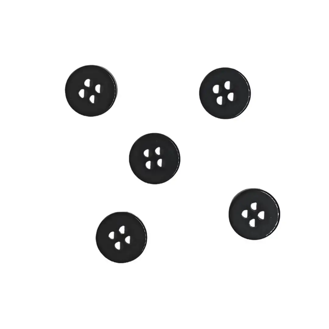 Black 4 holes Resin Button for Shirt,Denim Jacket,Jackets,T-Shirt buy garments accessories in bulk from China wholesaler at wholesale price free worldwide shipping Alibaba