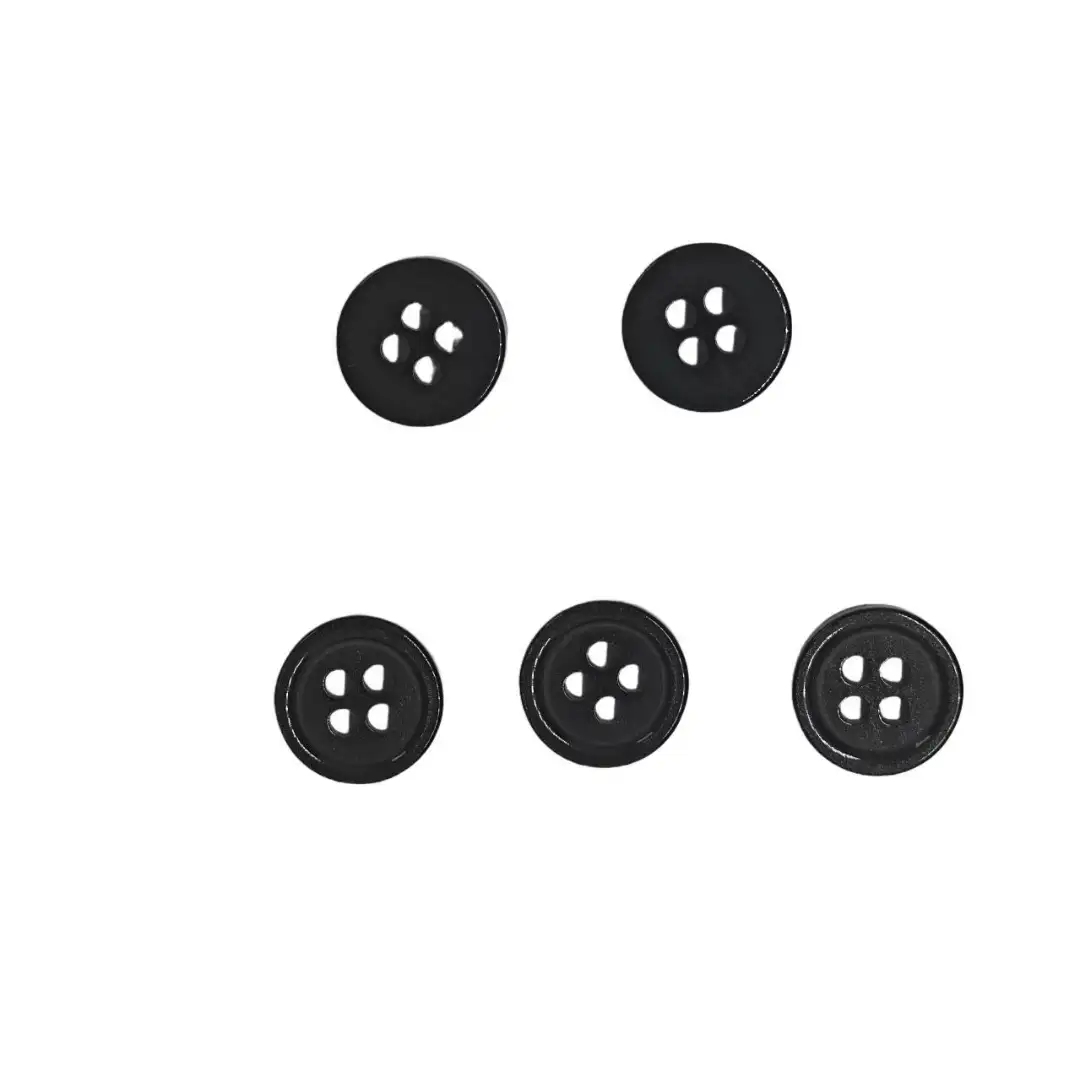 Black 4 holes Resin Button for Shirt,Denim Jacket,Jackets,T-Shirt buy garments accessories in bulk from China wholesaler at wholesale price free worldwide shipping Alibaba
