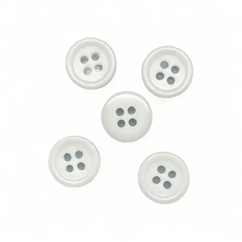 White 4 holes Resin Button for Shirt,Pants,Denim Jacket,Suit Trouser,Jackets,Blazer,T-Shirt,Polo Shirt buy garments accessories in bulk from China wholesaler at wholesale price free worldwide shipping Alibaba