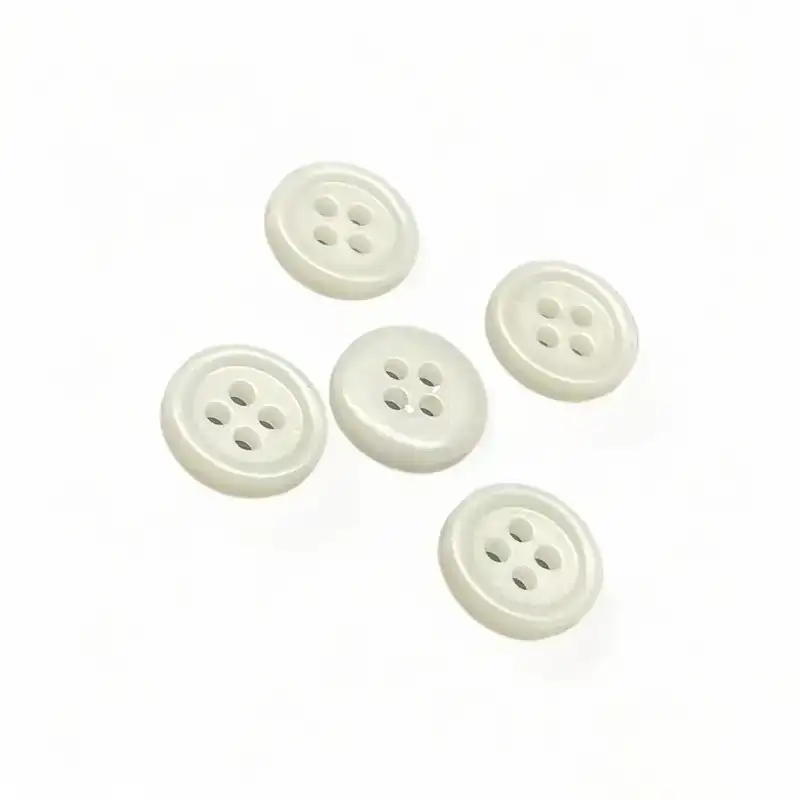 White 4 holes Resin Button for Shirt,Pants,Denim Jacket,Suit Trouser,Jackets,Blazer,T-Shirt,Polo Shirt,Tank Top,Blouse buy garments accessories in bulk from China wholesaler at wholesale price free worldwide shipping Alibaba