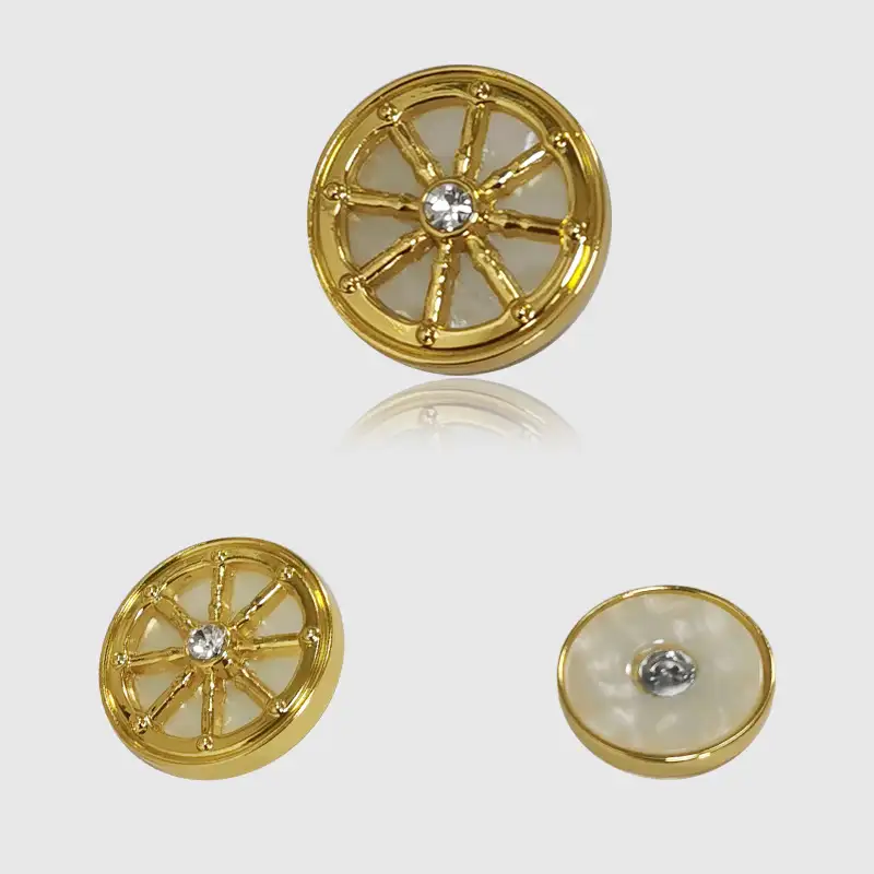 Multicolor 1 holes Metal Button for Shirt,Polo Shirt,Blouse,Overcoat buy garments accessories in bulk from China wholesaler at wholesale price free worldwide shipping Alibaba