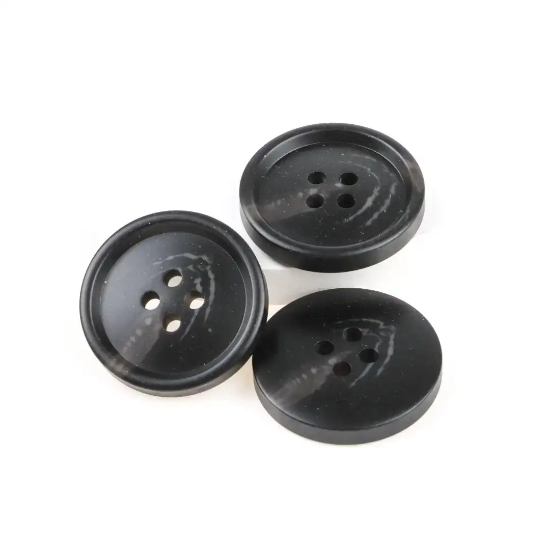 Black 4 holes Resin Button for Shirt,T-Shirt,Overcoat buy garments accessories in bulk from China wholesaler at wholesale price free worldwide shipping Alibaba