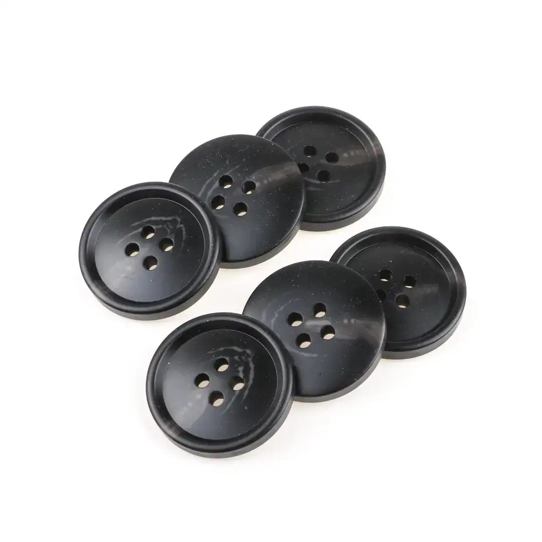 Black 4 holes Resin Button for Shirt,T-Shirt,Overcoat buy garments accessories in bulk from China wholesaler at wholesale price free worldwide shipping Alibaba