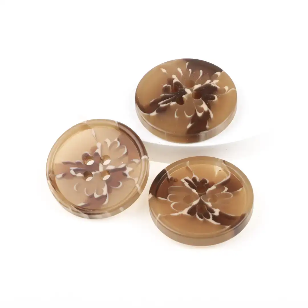 Brown 4 holes Resin Button for Shirt,Overcoat buy garments accessories in bulk from China wholesaler at wholesale price free worldwide shipping Alibaba