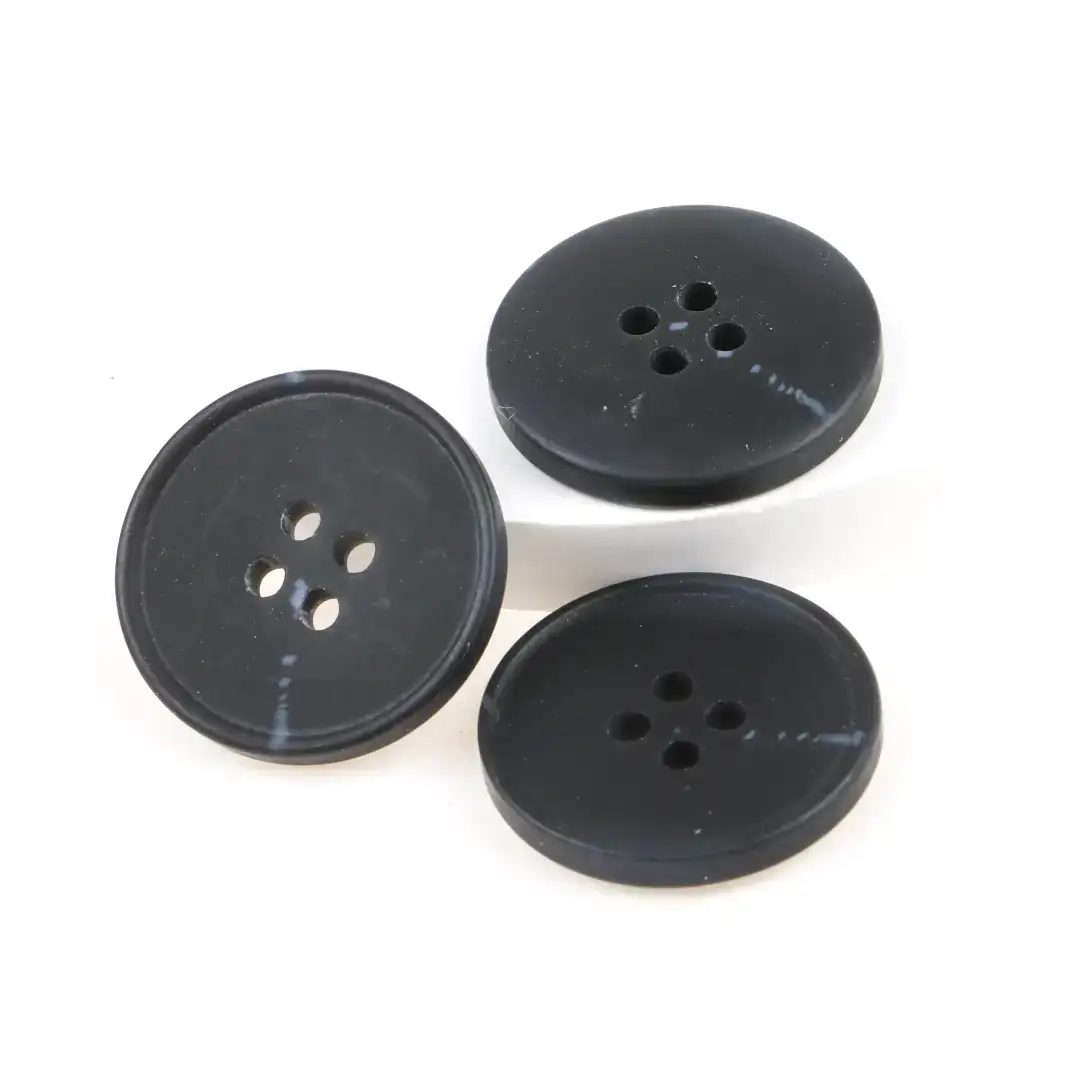 Black 4 holes Resin Button for Shirt,T-Shirt,Overcoat buy garments accessories in bulk from China wholesaler at wholesale price free worldwide shipping Alibaba