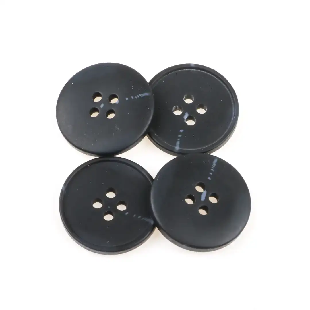 Black 4 holes Resin Button for Shirt,T-Shirt,Overcoat buy garments accessories in bulk from China wholesaler at wholesale price free worldwide shipping Alibaba