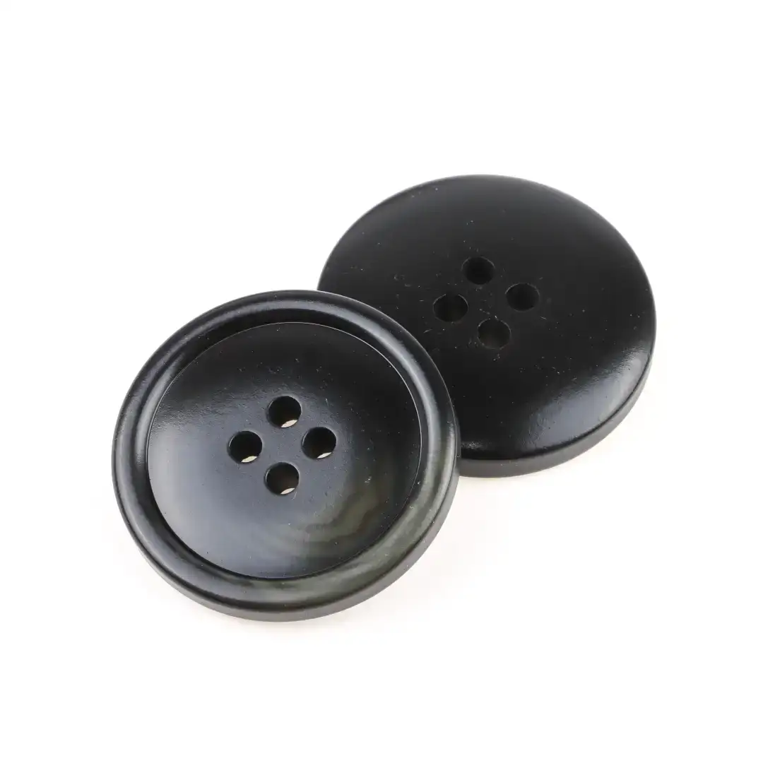 Black 4 holes Resin Button for Shirt,T-Shirt,Overcoat buy garments accessories in bulk from China wholesaler at wholesale price free worldwide shipping Alibaba