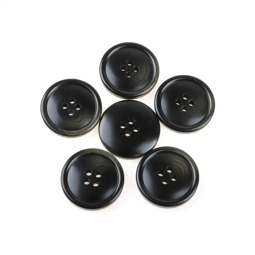 Black 4 holes Resin Button for Shirt,T-Shirt,Overcoat buy garments accessories in bulk from China wholesaler at wholesale price free worldwide shipping Alibaba