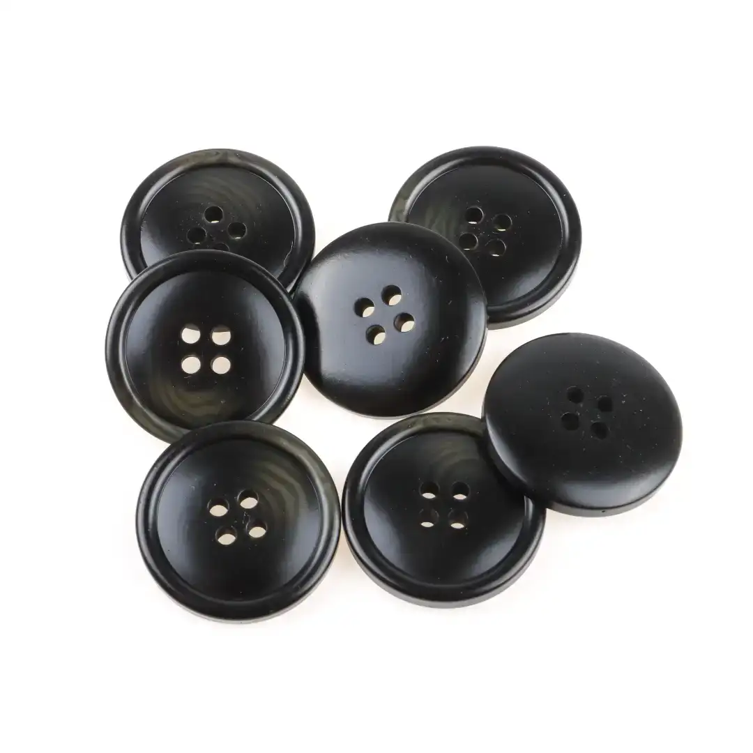 Black 4 holes Resin Button for Shirt,T-Shirt,Overcoat buy garments accessories in bulk from China wholesaler at wholesale price free worldwide shipping Alibaba