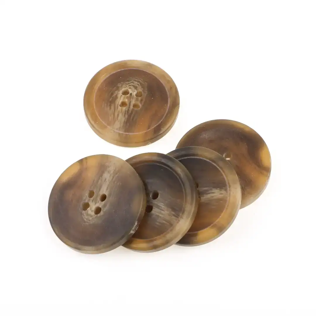 Brown 4 holes Resin Button for Jackets,Overcoat buy garments accessories in bulk from China wholesaler at wholesale price free worldwide shipping Alibaba