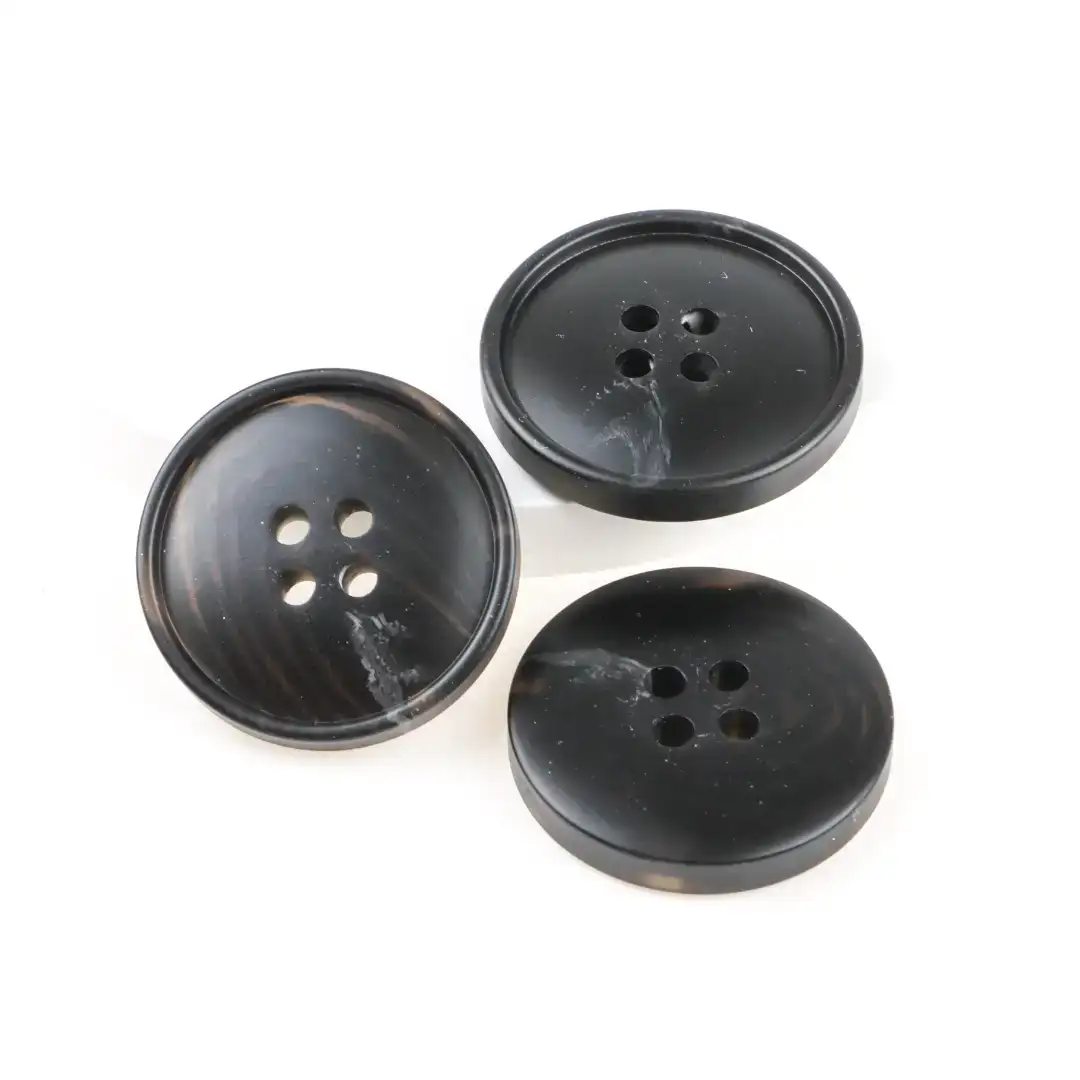 Black 4 holes Resin Button for Shirt,Overcoat buy garments accessories in bulk from China wholesaler at wholesale price free worldwide shipping Alibaba