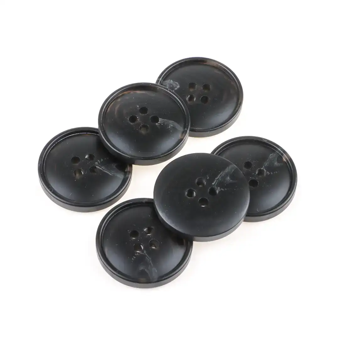 Black 4 holes Resin Button for Shirt,Overcoat buy garments accessories in bulk from China wholesaler at wholesale price free worldwide shipping Alibaba
