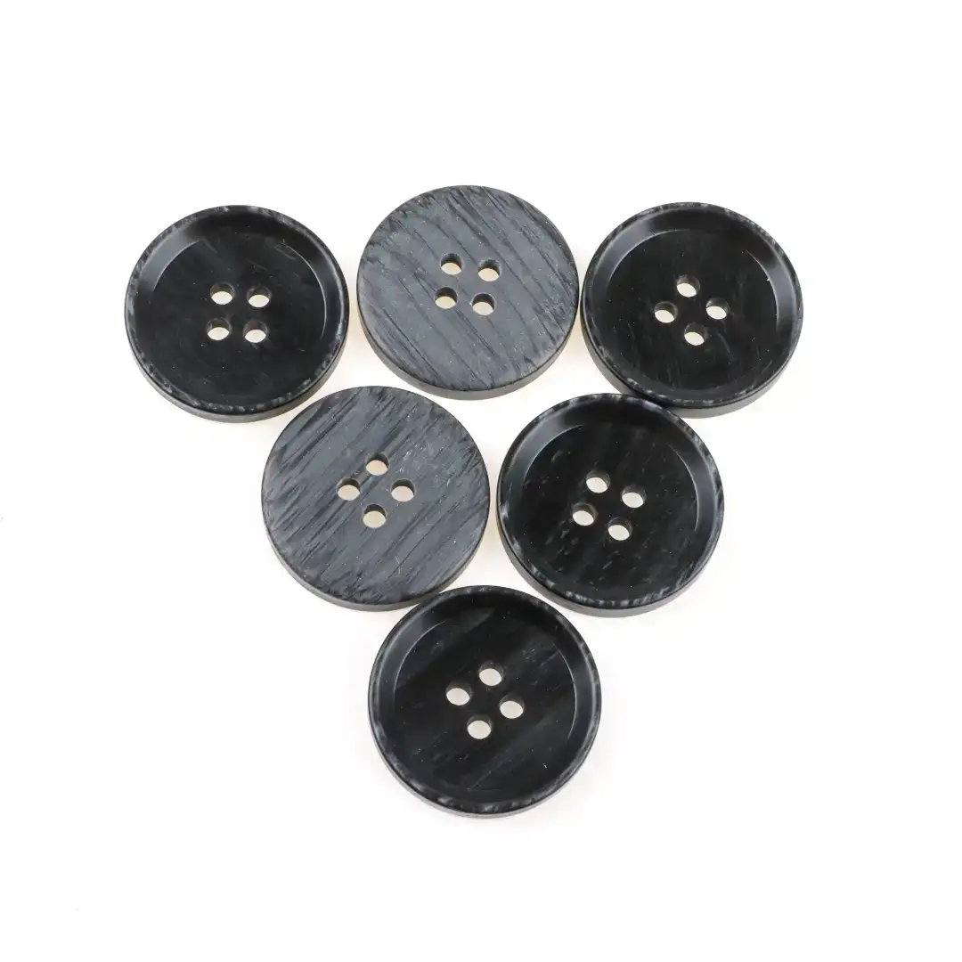 Black 4 holes Resin Button for Shirt,Overcoat,Men’s Vest (Sweater) buy garments accessories in bulk from China wholesaler at wholesale price free worldwide shipping Alibaba