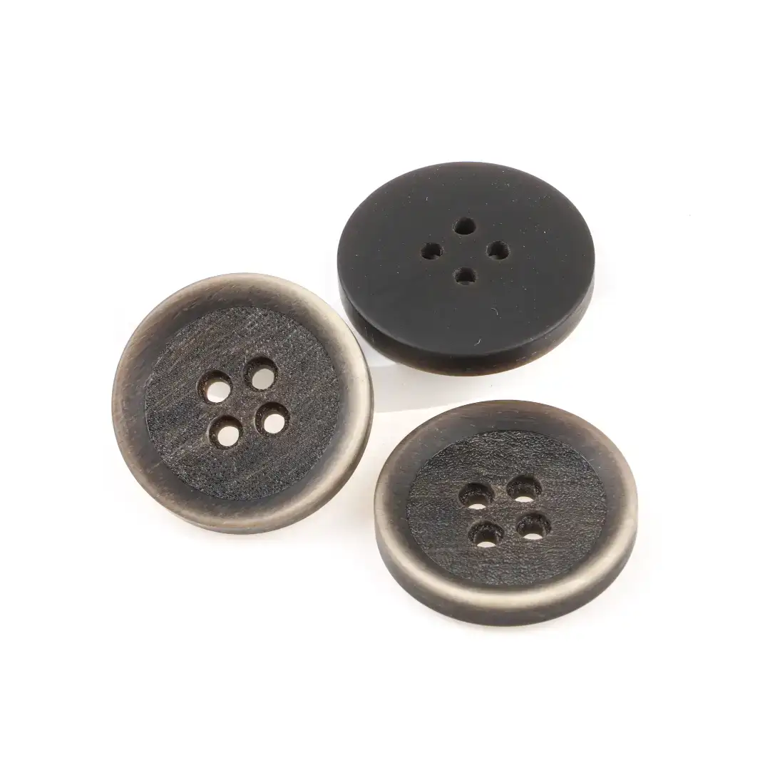 Black 4 holes Resin Button for Shirt,Overcoat buy garments accessories in bulk from China wholesaler at wholesale price free worldwide shipping Alibaba