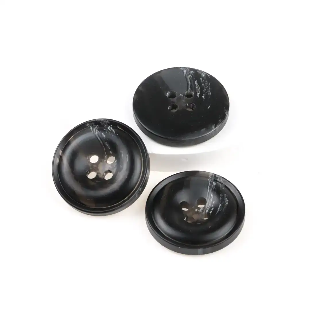 Black 4 holes Resin Button for Shirt,Overcoat buy garments accessories in bulk from China wholesaler at wholesale price free worldwide shipping Alibaba