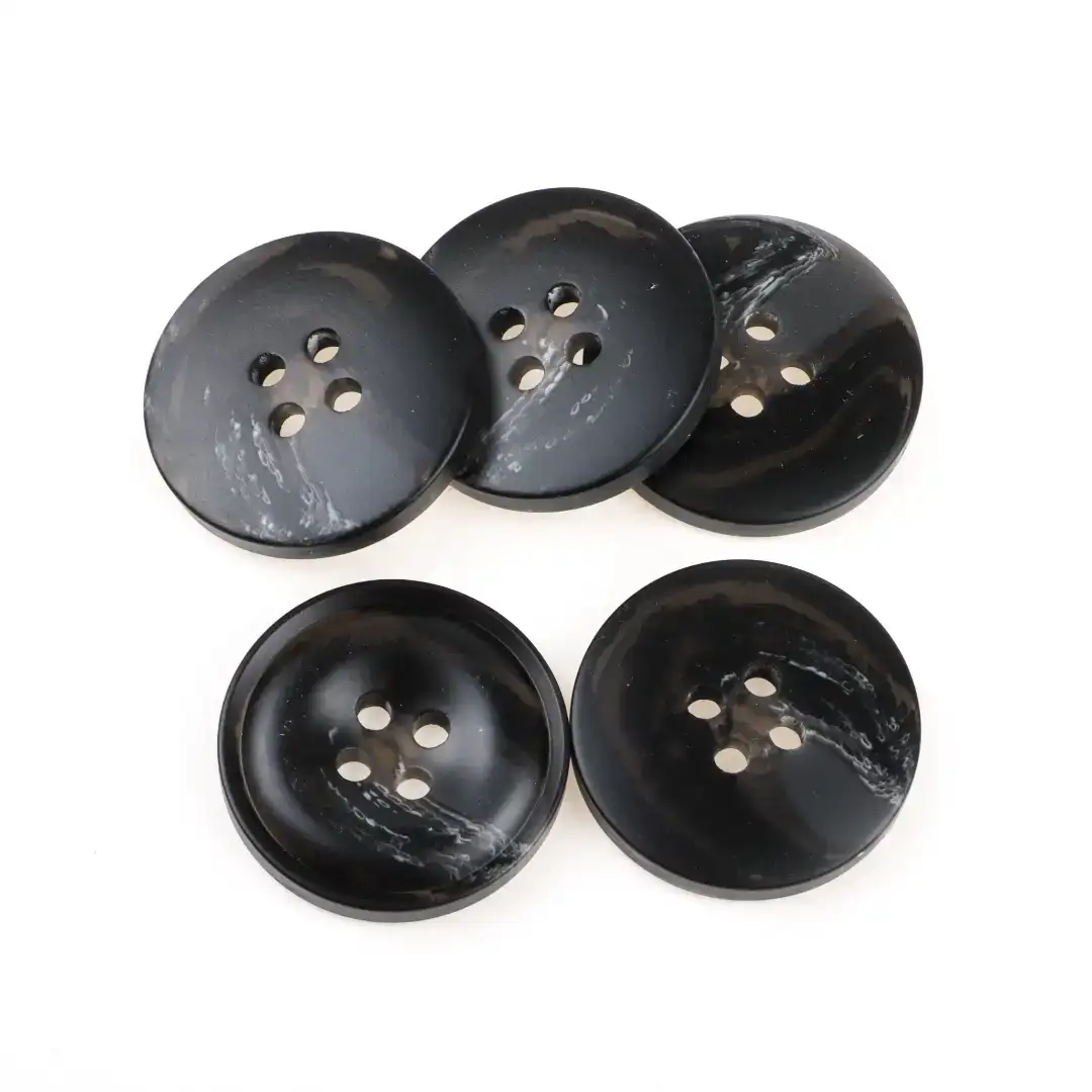 Black 4 holes Resin Button for Shirt,Overcoat buy garments accessories in bulk from China wholesaler at wholesale price free worldwide shipping Alibaba