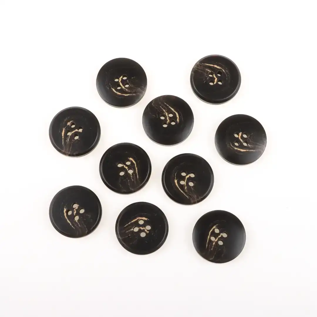 Black 4 holes Resin Button for Shirt,Overcoat buy garments accessories in bulk from China wholesaler at wholesale price free worldwide shipping Alibaba