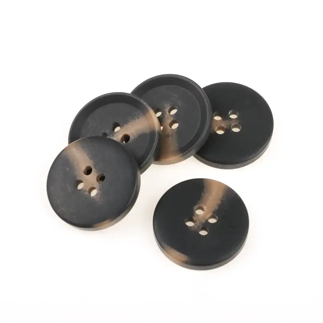 Black 4 holes Resin Button for Shirt,Overcoat buy garments accessories in bulk from China wholesaler at wholesale price free worldwide shipping Alibaba