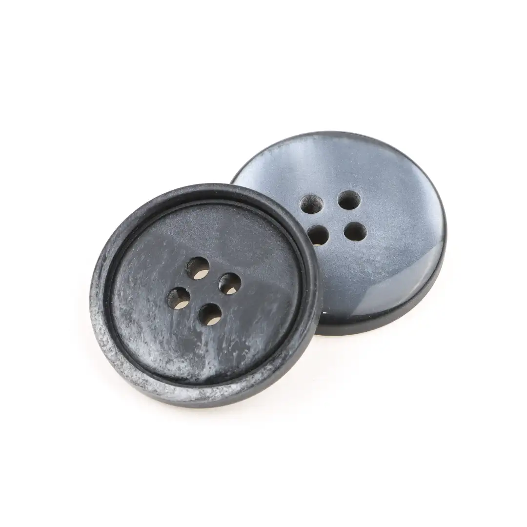 Black 4 holes Resin Button for Shirt,Overcoat buy garments accessories in bulk from China wholesaler at wholesale price free worldwide shipping Alibaba