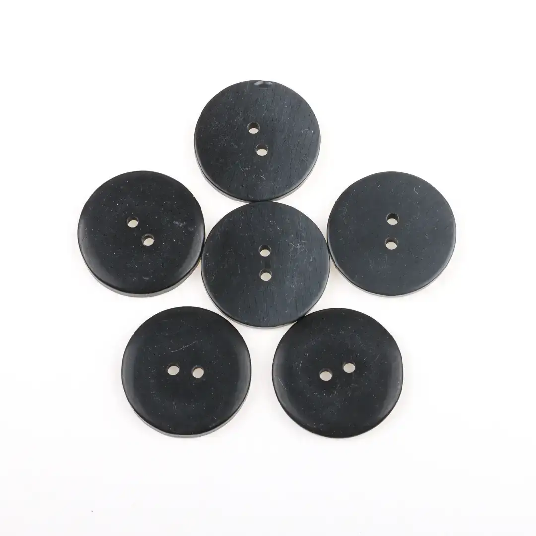 Black 2 holes Resin Button for Shirt,Overcoat buy garments accessories in bulk from China wholesaler at wholesale price free worldwide shipping Alibaba