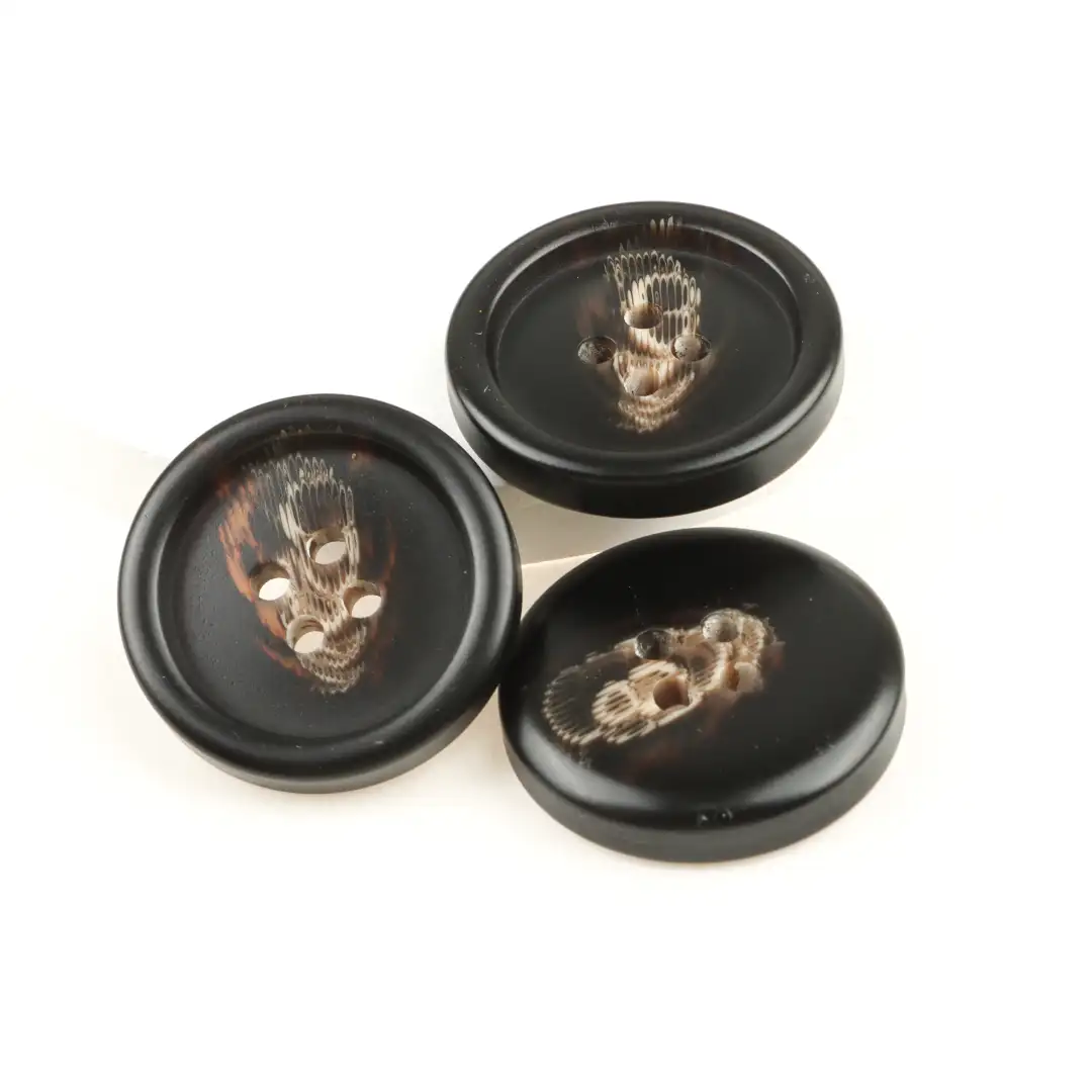 Black 4 holes Resin Button for Shirt,Overcoat buy garments accessories in bulk from China wholesaler at wholesale price free worldwide shipping Alibaba