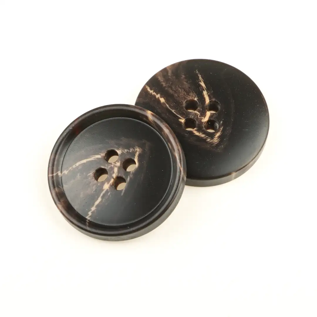 Black 4 holes Resin Button for Shirt,Overcoat buy garments accessories in bulk from China wholesaler at wholesale price free worldwide shipping Alibaba