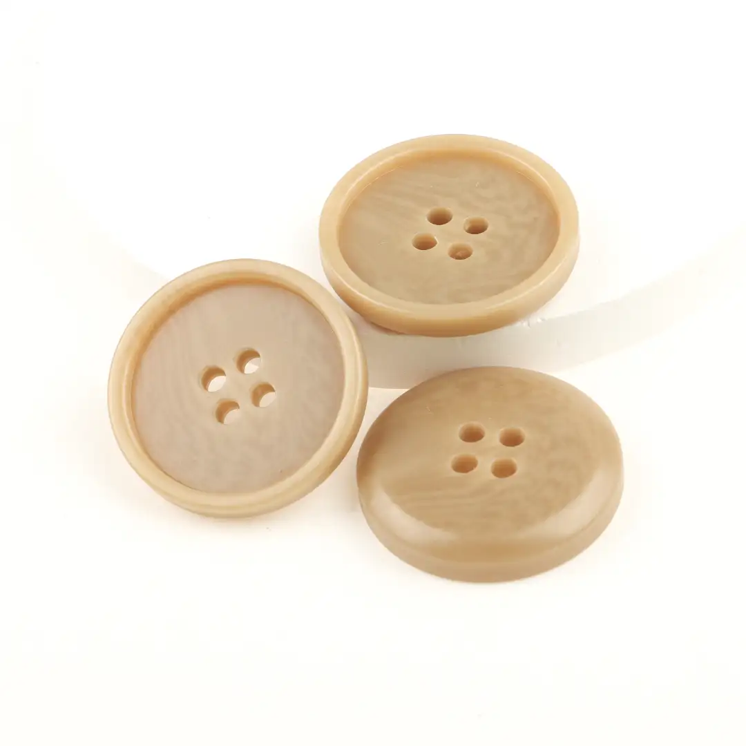 Khaki 4 holes Resin Button for Shirt,Overcoat buy garments accessories in bulk from China wholesaler at wholesale price free worldwide shipping Alibaba