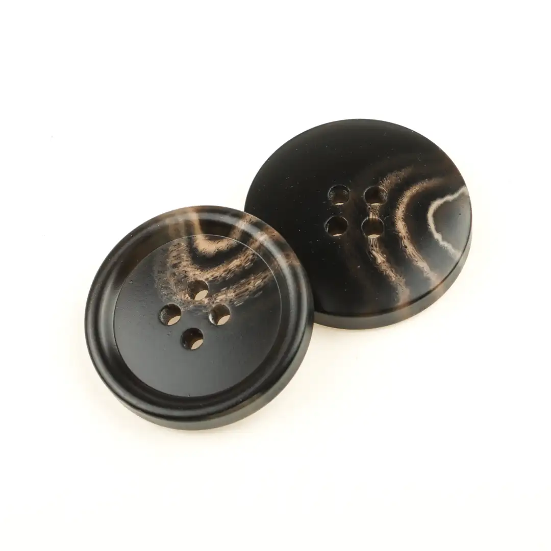 Black 4 holes Resin Button for Shirt,Overcoat buy garments accessories in bulk from China wholesaler at wholesale price free worldwide shipping Alibaba