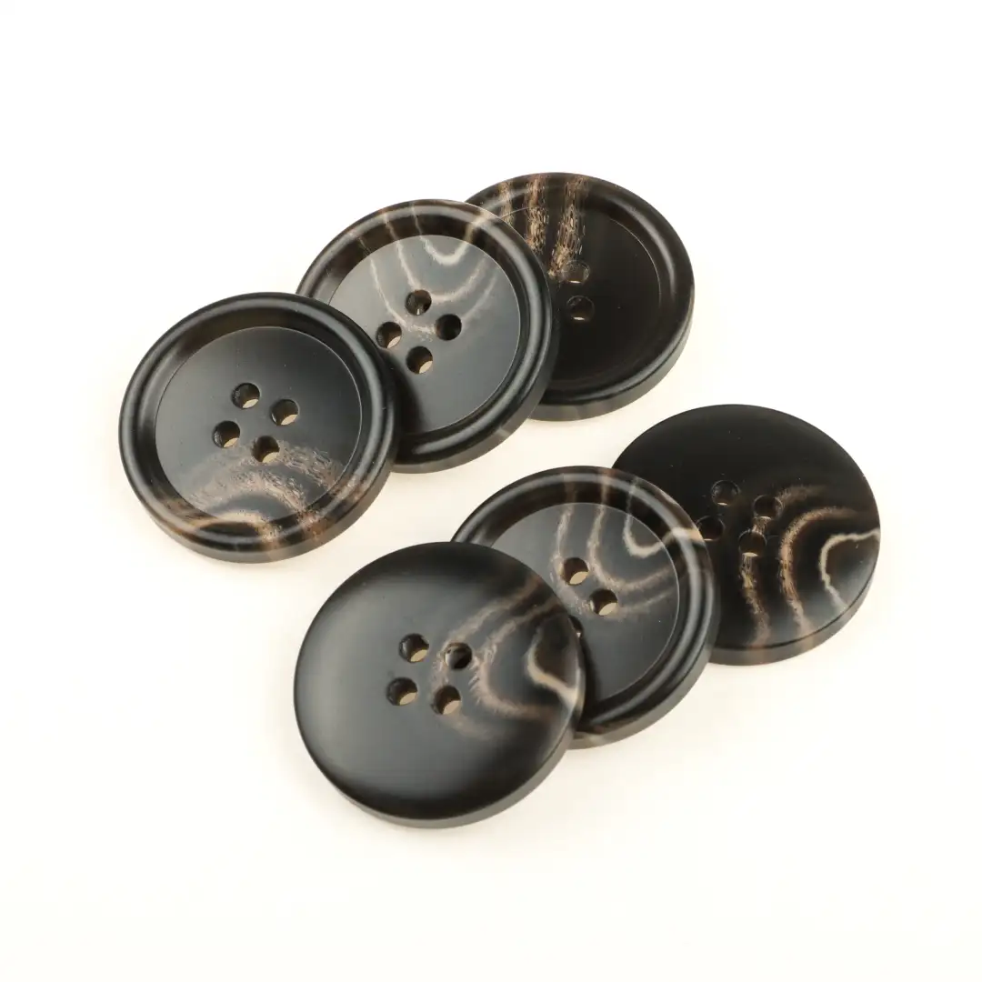 Black 4 holes Resin Button for Shirt,Overcoat buy garments accessories in bulk from China wholesaler at wholesale price free worldwide shipping Alibaba