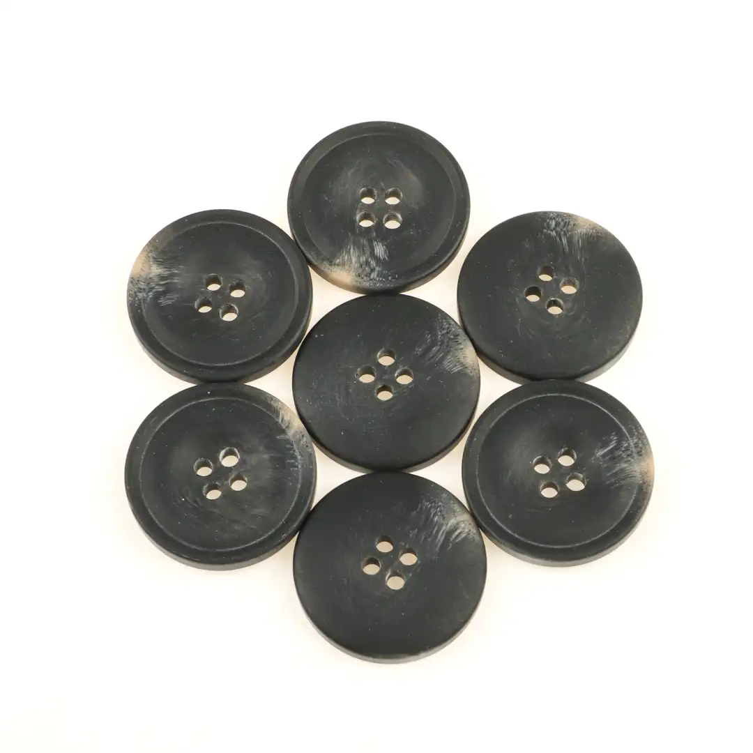 Black 4 holes Resin Button for Shirt,Overcoat buy garments accessories in bulk from China wholesaler at wholesale price free worldwide shipping Alibaba