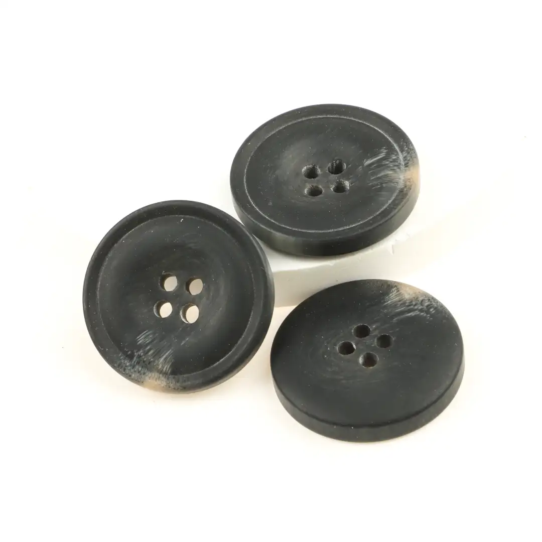 Black 4 holes Resin Button for Shirt,Overcoat buy garments accessories in bulk from China wholesaler at wholesale price free worldwide shipping Alibaba