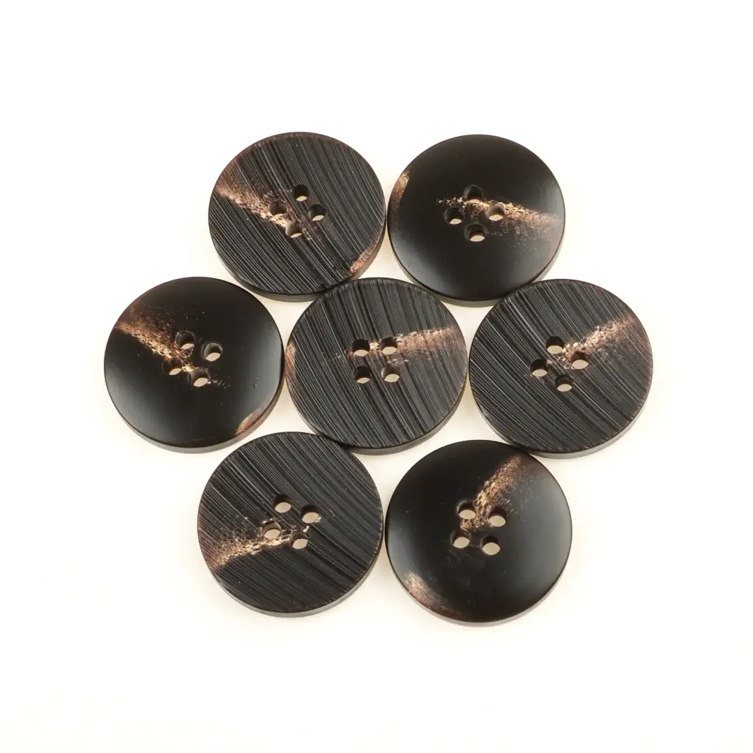 Black 4 holes Resin Button for Shirt,Overcoat buy garments accessories in bulk from China wholesaler at wholesale price free worldwide shipping Alibaba