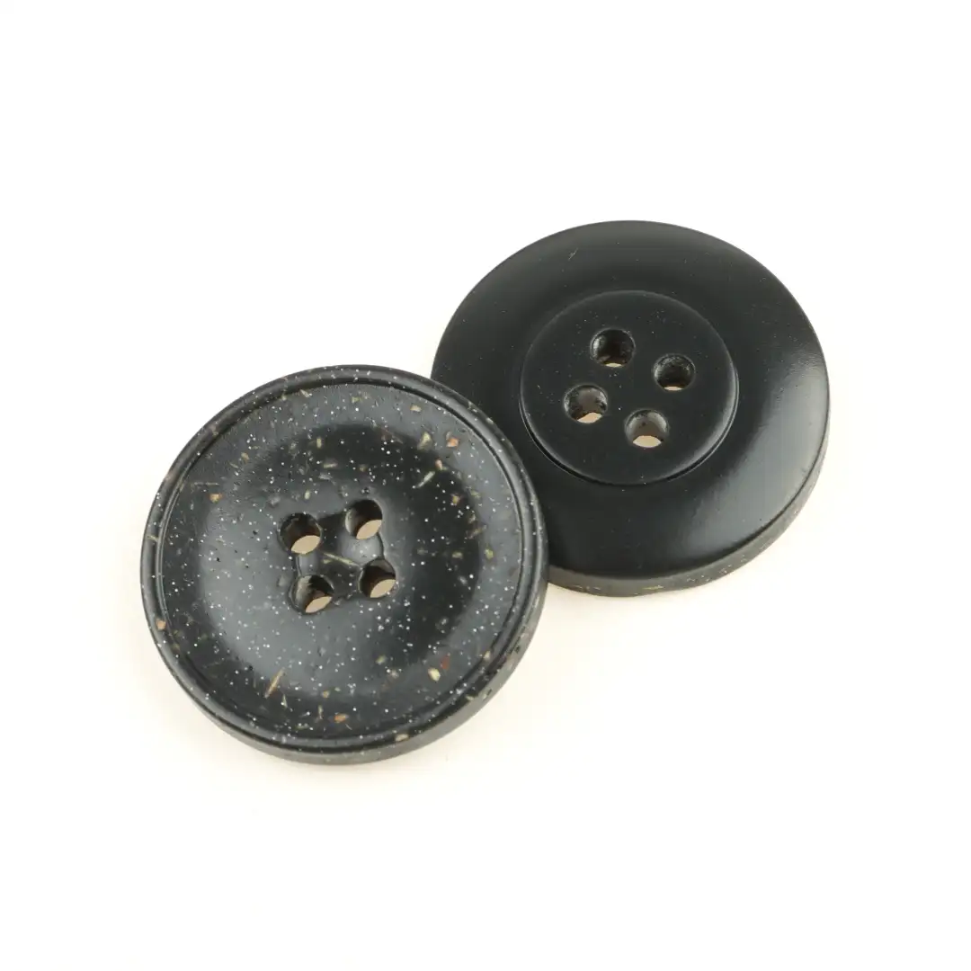 Black 4 holes Resin Button for Shirt,Overcoat buy garments accessories in bulk from China wholesaler at wholesale price free worldwide shipping Alibaba