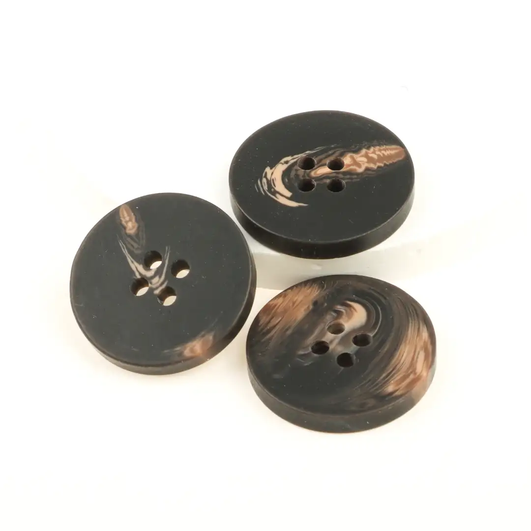 Black 4 holes Resin Button for Shirt,Overcoat buy garments accessories in bulk from China wholesaler at wholesale price free worldwide shipping Alibaba