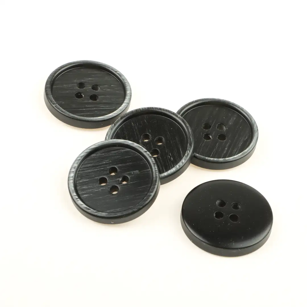 Black 4 holes Resin Button for Shirt,Overcoat buy garments accessories in bulk from China wholesaler at wholesale price free worldwide shipping Alibaba