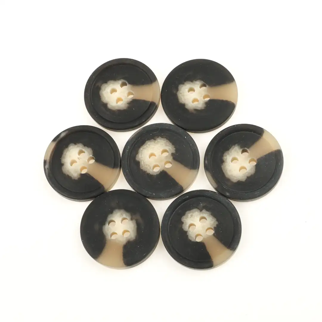 Black 4 holes Resin Button for Shirt,Overcoat buy garments accessories in bulk from China wholesaler at wholesale price free worldwide shipping Alibaba