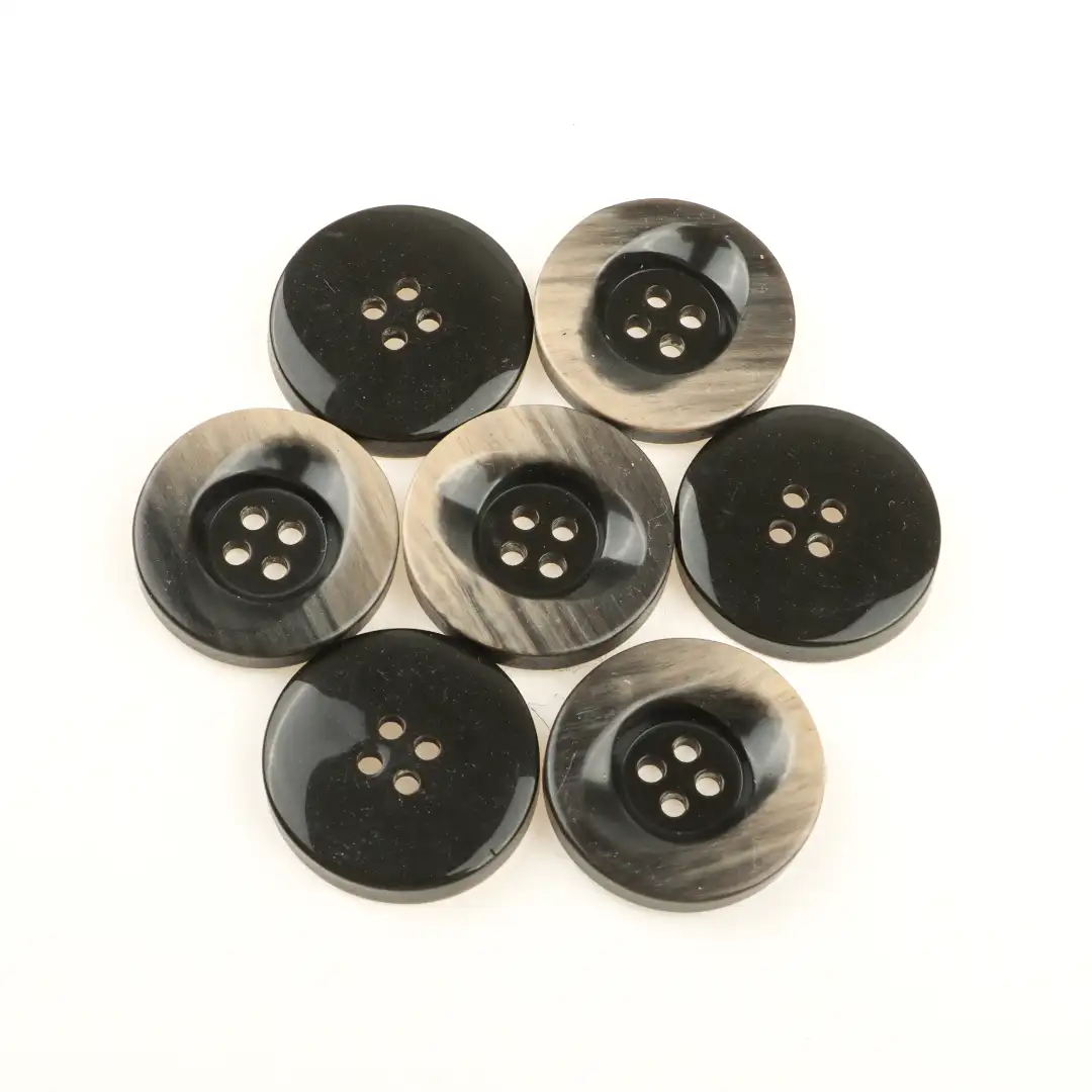 Black 4 holes Resin Button for Shirt,Overcoat buy garments accessories in bulk from China wholesaler at wholesale price free worldwide shipping Alibaba