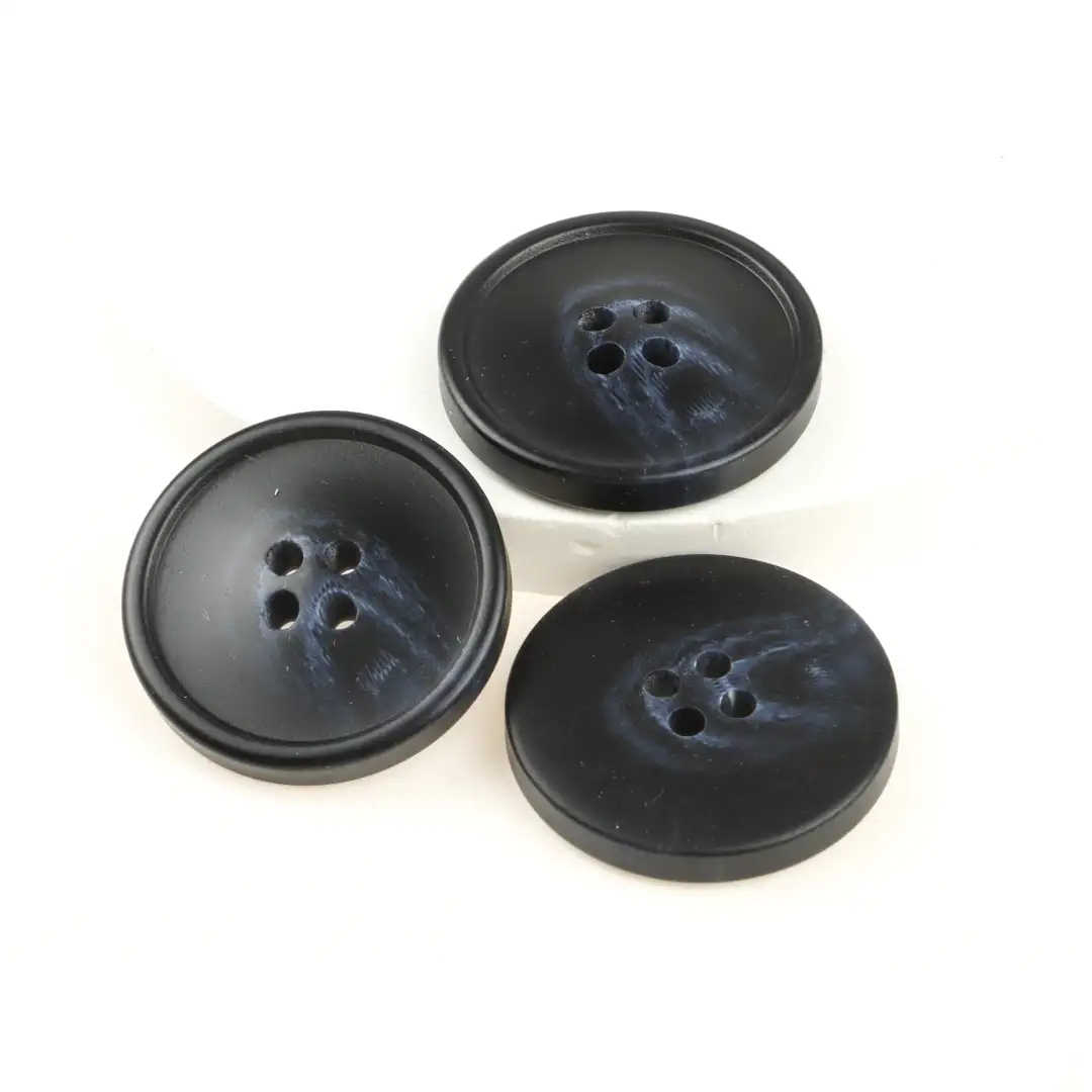 Black 4 holes Resin Button for Shirt,Overcoat buy garments accessories in bulk from China wholesaler at wholesale price free worldwide shipping Alibaba