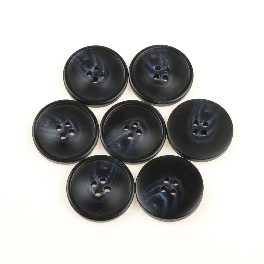 Black 4 holes Resin Button for Shirt,Overcoat buy garments accessories in bulk from China wholesaler at wholesale price free worldwide shipping Alibaba