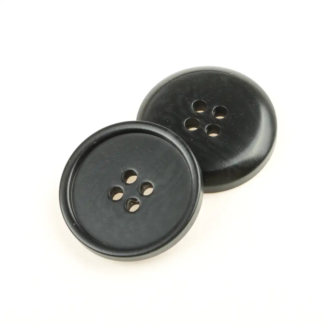 Black 4 holes Resin Button for Shirt,Overcoat buy garments accessories in bulk from China wholesaler at wholesale price free worldwide shipping Alibaba