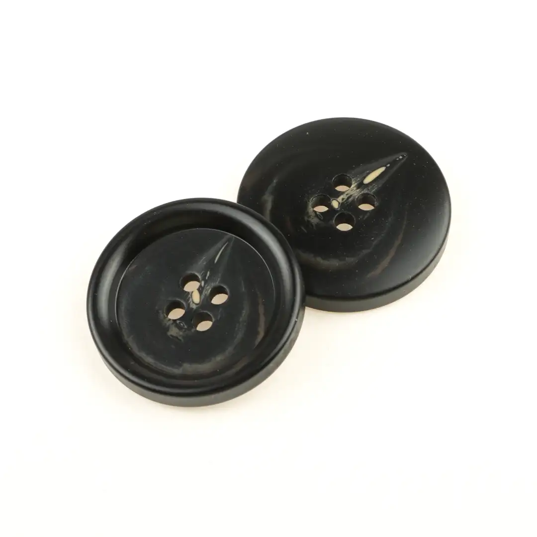 Black 4 holes Resin Button for Shirt,Overcoat buy garments accessories in bulk from China wholesaler at wholesale price free worldwide shipping Alibaba