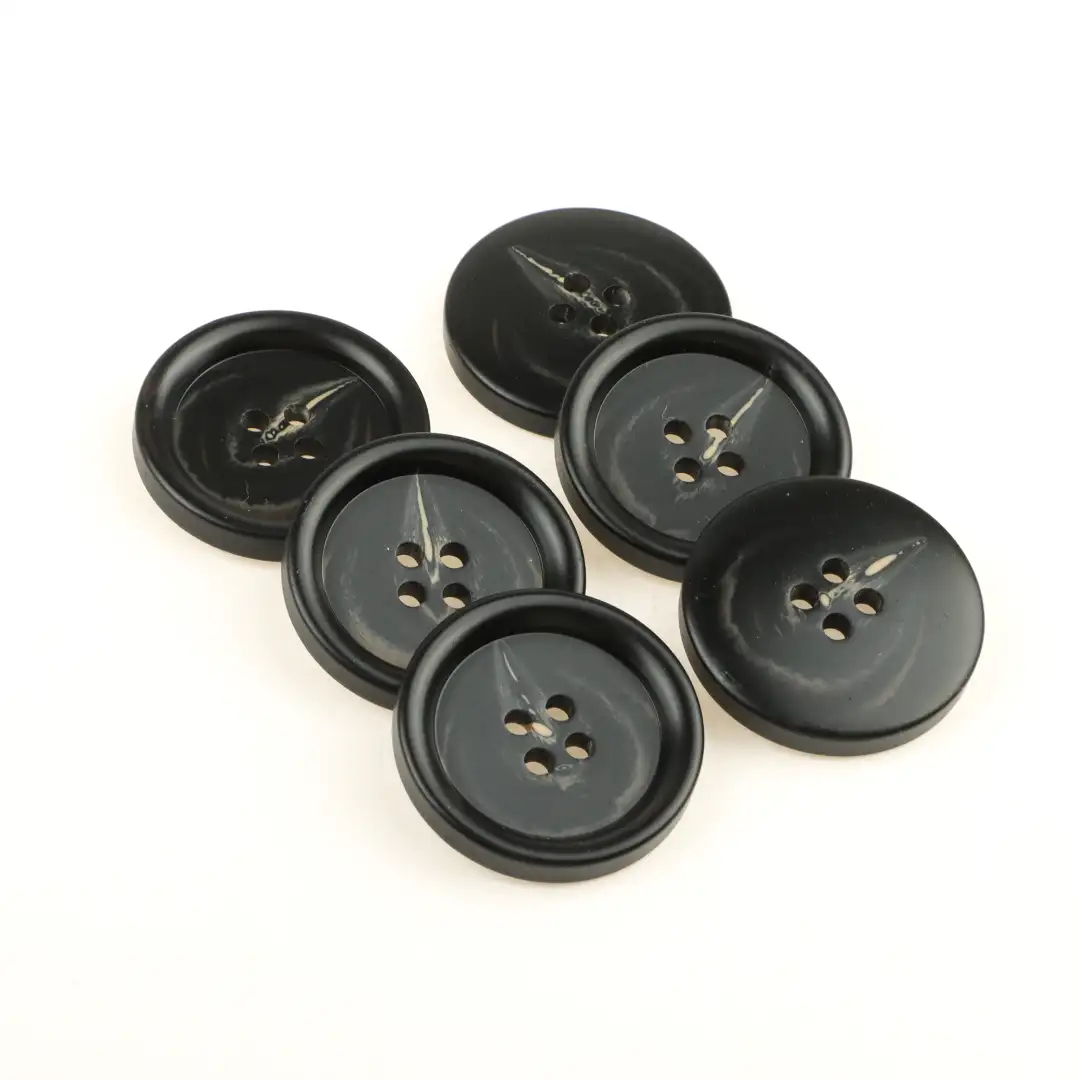 Black 4 holes Resin Button for Shirt,Overcoat buy garments accessories in bulk from China wholesaler at wholesale price free worldwide shipping Alibaba