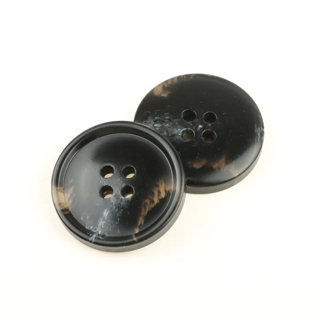 Black 4 holes Resin Button for Shirt,Overcoat buy garments accessories in bulk from China wholesaler at wholesale price free worldwide shipping Alibaba